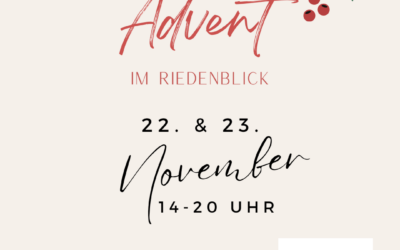 Advent im Riedenblick